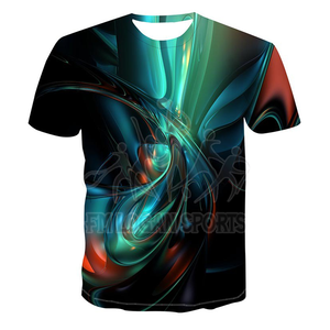 ผู้ชาย100% โพลีเอสเตอร์แห้งเร็วระบายอากาศระเหิดเสื้อยืด - Product Image 3
