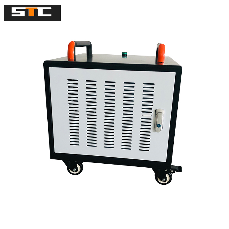 Secure, Charging Cart with Baskets Included Compatible with Most Chromebooks and Laptops