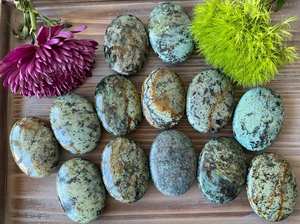 Piedra de Palma turquesa africana, piedra de Palma de cristal, Ágata Alfazal, para regalos - Product Image 2