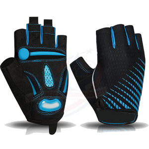 Guantes de Ciclismo de medio dedo para deportes al aire libre para hombres y mujeres, antideslizantes, transpirables, sublimados por el proveedor del fabricante para uso en bicicleta - Product Image 4