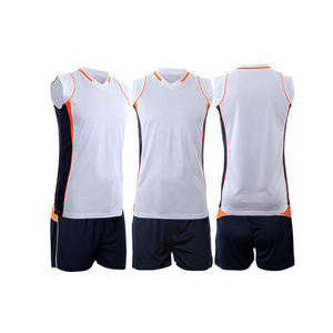 Ensembles d'uniformes de volleyball OEM chemises en jersey de volleyball imprimées par sublimation personnalisées vêtements de volleyball de compétition légers - Product Image 1