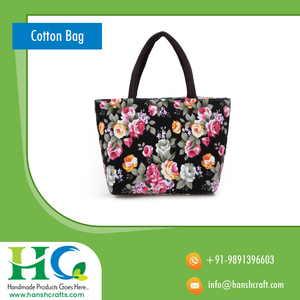 Sac écologique en coton pur, nouveaux produits, fourre-tout à la main, à la mode, pour alimentation en vrac, vente en gros - Product Image 2