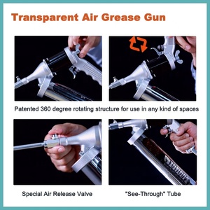 [Handy-Age]-ชุดปืนอัดจารบีสำหรับใช้งานทางอากาศและด้วยมือ (HT1204-003) - Product Image 5