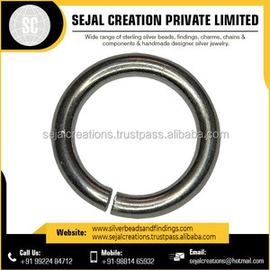 แหวนเงินแบบกลมอุปกรณ์สำหรับเครื่องประดับ - Product Image 3