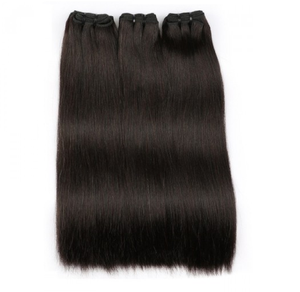 Vente en gros 2022 Top Trame Cheveux Produit 12 Pouces Double Type Trame Cheveux Raides Nouveau Design de Mode cheveux vietnamiens bruts - Product Image 4