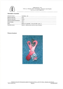 CE-escalada en roca antipanic, aluminio, autofrenado, parada de seguridad, descenso - Product Image 6