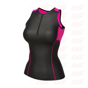 Breathable Triathlon Vest Cycle Jersey Women Tri - Product Image 1