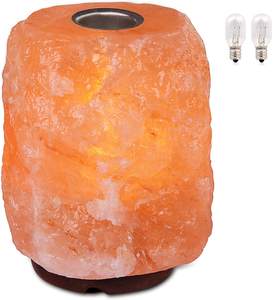 Himalayan Pink <b>Salt</b> Flower Lamp From Pakistan Hand-Carved with Custom Logo Option Art Collectible Home Decor - Product Image 2
