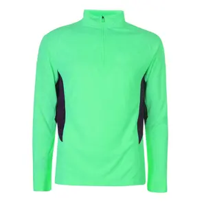Top Quality Long Sleeve Workout 1/4 Zip Gym Shirts for unisex