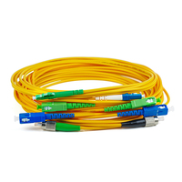 Cordon de raccordement à fibre optique monomode 3.0mm Simplex Cordao Optico Fibra Optica SC APC SC APC 1m 2m
