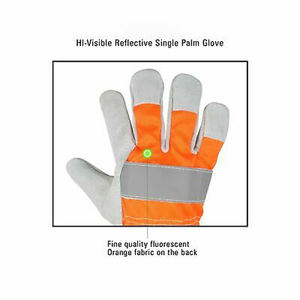 Guantes de trabajo de cuero Partido de vaca de una sola palma de alta calidad Guantes DE SEGURIDAD anticortes y antiimpacto a precio competitivo - Product Image 3