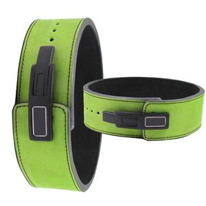 เข็มขัดยกน้ำหนักแบบหัวเข็มขัดสแตนเลส10มม. เข็มขัดยกน้ำหนักออกกำลังกายเข็มขัดยกกระชับโลโก้ออกแบบได้ตามต้องการ - Product Image 4