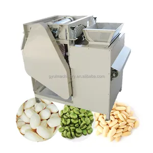 Factory supplier Apricot Kernel Cracking Cracker Peeling Machine