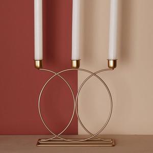 Soporte de vela de oro hecho a mano Nuevo último diseño para la decoración del hogar para Navidad y Pascua Fabricante Exportador de India - Product Image 3