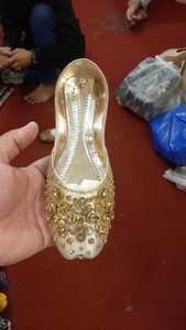 Fancy <b>Khussa</b> <b>Shoes</b> for Girls Lightweight Flat Pakistani Design for Spring Season - Product Image 2