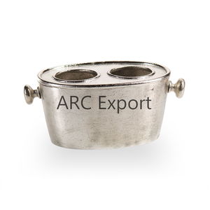 Enfriador de Vino Antiguo de Metal, Hecho de Aluminio Fundido, Cubo de Vino Redondo, Recipientes Grandes para Bebidas, Accesorios para Bar - Product Image 6