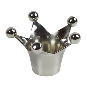 เชิงเทียนรูปมงกุฎที่สมบูรณ์แบบที่มีคุณภาพมาตรฐานการออกแบบโลหะทองเหลืองยืนเทียนสำหรับการออกแบบตกแต่งบ้าน - Product Image 2