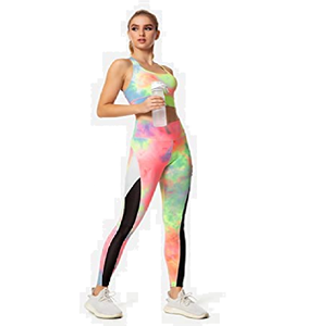 Custom Logo High Waist Women's Yoga <b>Pants</b> <b>Mesh</b> Workout Jogger Running Gym Leggings Sets Scrunch Butt Fitness Tights For Women - Product Image 4