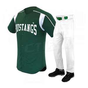 Uniforme de béisbol de buena calidad fabricado en Pakistán, cómodas camisetas y pantalones cortos de béisbol para equipos - Product Image 4