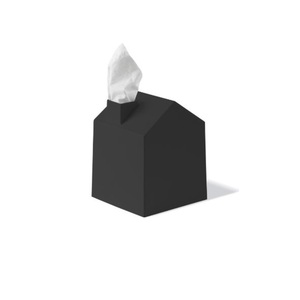 Boîte à mouchoirs de qualité supérieure, finition noire antique, forme personnalisée, pour bureau, maison et autres utilisations, aux prix les plus bas - Product Image 1