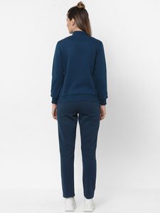 Survêtement en molleton respirant et antibactérien pour femme, grande taille, couleur unie, écologique, séchage rapide, dernière conception, élastique - Product Image 3