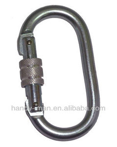 Connecteur de sécurité ovale à vis 22kN en acier 2442SG CE EN362 - Product Image 4
