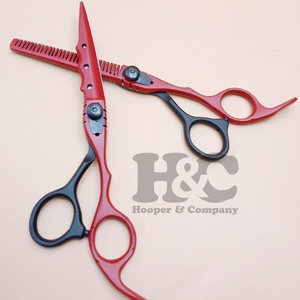 Tijeras de Barbero con Diseño Personalizado, Tijeras con Mango de Acero Inoxidable, Maquinilla de Afeitar para Hombre, Cuchilla Reemplazable Negra - Product Image 2