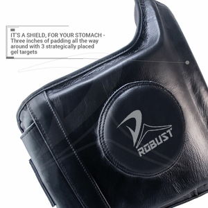 เสื้อเกราะป้องกันอกคาราเต้หนังคุณภาพสูง ยี่ห้อ ROBUST INDUSTRIES รุ่น RI-2403 ขายส่ง ปรับแต่งสีและขนาดได้ - Product Image 2