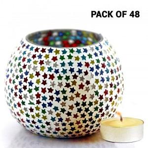 High Quality Glass <b>Tea</b> <b>Light</b> Holder for Weddings Christmas Decorations Popular Design <b>Candle</b> Stand with Quality Assurance - Product Image 5