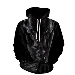 Sweat à capuche unisexe personnalisé OEM pour homme, impression numérique du logo, 350g, épais, en tissu tissé Spandex/Coton, coupe oversize, vierge et uni - Product Image 1