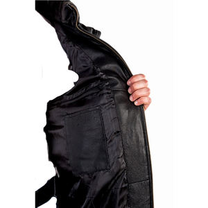 Chaleco de cuero con logotipo personalizado para hombre, nuevo diseño, para motorista y motocicleta - Product Image 3