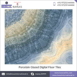 Azulejos de suelo Digital de porcelana, pulido completo, diseño moderno, 600X600mm - Product Image 3