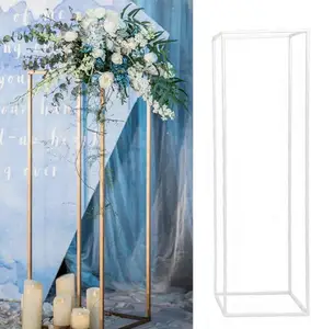 Packung mit 3 Gold Hochzeit Blumen ständer, Blumen regal Eisen Kunst handwerk Dekorative Vase Goldvase Hergestellt von KSN