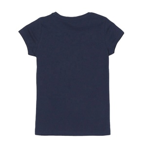 Pre-<b>Washed</b> Anti-Shrink Printed Knitted T-Shirts for Girls Cute Stylish Design Trending Color Casual Short Sleeve Neck Shirts - Product Image 4