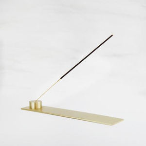 Soporte de varilla de incienso de latón puro de bronce - Product Image 1