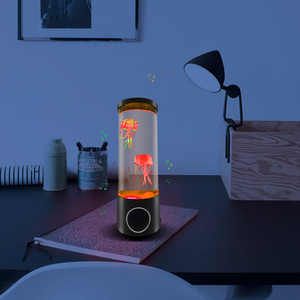 Lámpara <span class=keywords><strong>de</strong></span> <span class=keywords><strong>lava</strong></span> <span class=keywords><strong>de</strong></span> Medusa <span class=keywords><strong>con</strong></span> <span class=keywords><strong>altavoz</strong></span>, luz LED <span class=keywords><strong>de</strong></span> fantasía Tiktok, <span class=keywords><strong>con</strong></span> USB, eléctrica, para acuario, luz nocturna, regalo - Product Image 3