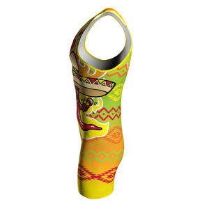 เสื้อกล้ามมวยปล้ำระบายอากาศแบบระเหิด,เสื้อกล้ามมวยปล้ำราคาถูกคุณภาพสูงสำหรับผู้ชายเสื้อผ้าสำหรับนักมวยปล้ำ - Product Image 4