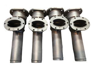 วาล์วน้ำประตูเหล็กหล่อเหนียวหล่อทรายสีเขียว - Product Image 3