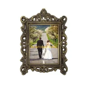 Gold Antique Finished Picture Photo Frame Decoration Modern Design Accessories Customized Size Photo Frames Wholesale Price