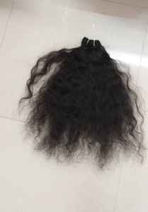 Extensions de cheveux Remy indiens naturels 100% de haute qualité, cheveux humains bouclés, paquets vierges à cuticule alignée, vente en gros, main douce - Product Image 5