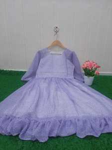 Vestido de verano ligero y bonito, traje de tela de Georgette con arábiga, de una pieza - Product Image 2