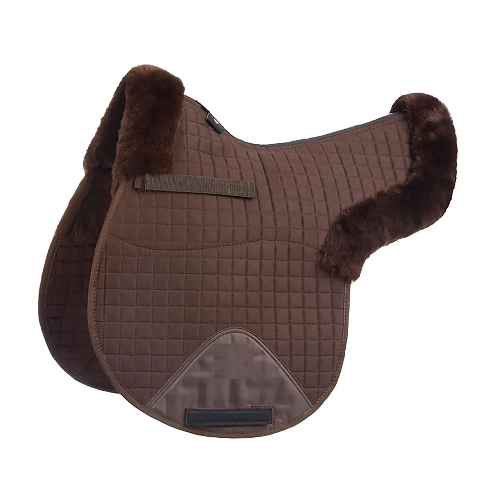 JOXAR HORSE RIDING EQUESTRIAN TOP QUALITY LAMBSWOOL NUMNAH SADDLE PAD