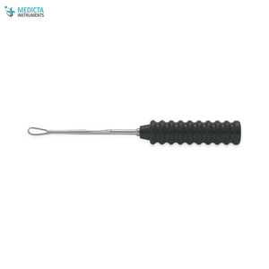 Zielke-Curette de 21cm de longitud total, recto/en ángulo, tamaño 8mm/11mm, curetas espinales - Product Image 3