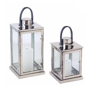 FAROL DE VELA decorativo de acero inoxidable y vidrio, fabricante de nuevo diseño, decoración del hogar, vela de Metal y vidrio - Product Image 1