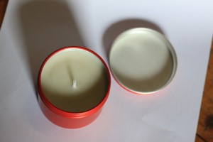 Bougie parfumée à la cire en étain, vintage, de luxe, personnalisée - Product Image 6