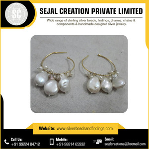Vente en gros de boucles d'oreilles en argent sterling 925 avec pierres précieuses pour cadeaux et fêtes - Product Image 4