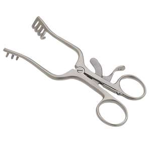 Instrumentos Quirúrgicos Más Vendidos, Retractores Manuales Autoretráctiles Weitlaner de la Mejor Calidad, Material AISI 410, Certificación CE - Product Image 1