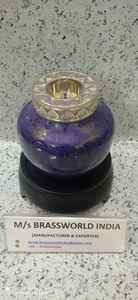 Luz de té amarillo para adultos, urna de cremación, suministros funerarios, Brassworld, India - Product Image 4