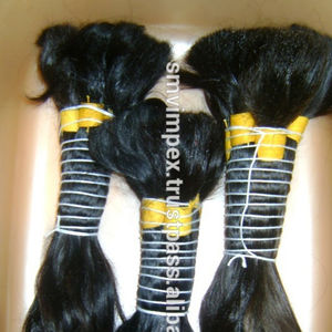 Grado 12A fábrica precio barato 100% indio Virgen Remy pelo a granel suelta onda profunda onda Natural italiano rizo estilos - Product Image 1