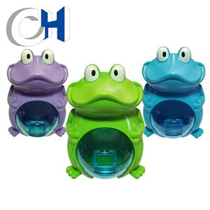 Popular Special Blue Green Transparent Plastic animal <b>frog</b> candy toy - Product Image 5